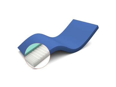 Матрас противопролежневый ортопедический ЭсДжиМедикал Multizone Wave Gel Memory (2000x900x140, синий)