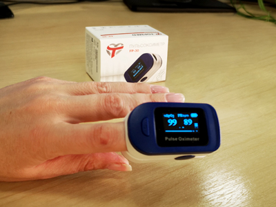 Пульсоксиметр на палец Topmed FP-30
