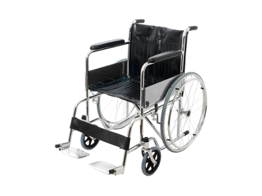 Кресло-коляска инвалидная складная Barry A1 (сиденье 460 мм, колеса литые)