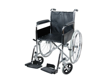 Кресло-коляска инвалидная складная Barry B1 (сиденье 460 мм, колеса литые)