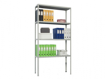 Стеллаж медицинский металлический Промет СТМ MS 185/100x30/4