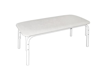 Банкетка без спинки Техсервис М111/2, белая