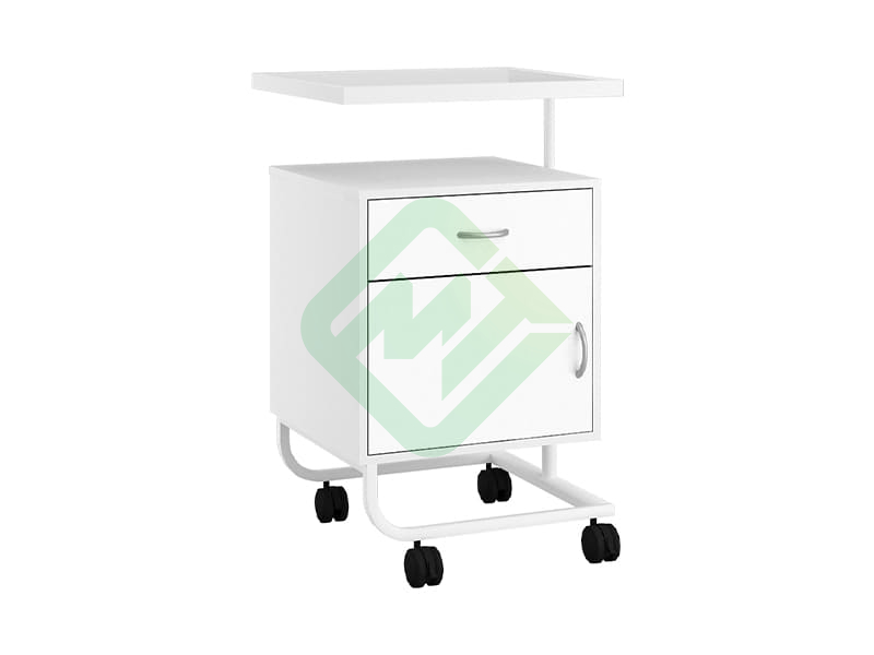 Тумба медицинская АСК ТМ.13.02 (с поворотным столиком)