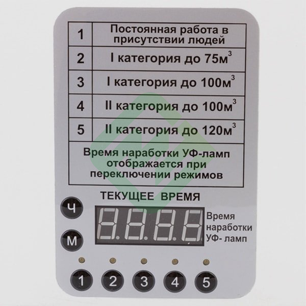 Облучатель-рециркулятор СПДС-120-Р (передв.)