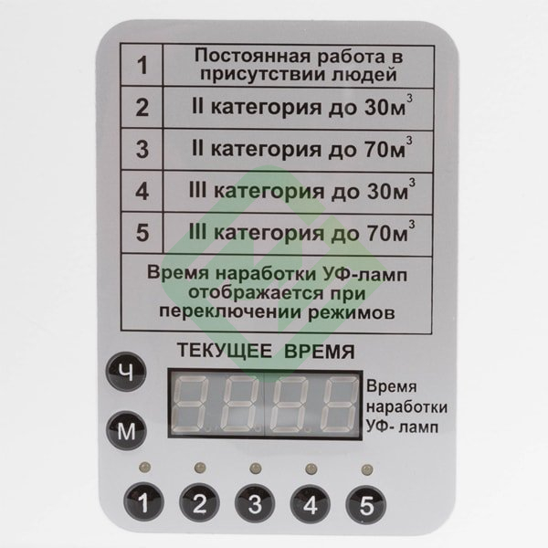 Облучатель-рециркулятор СПДС-60-Р (передв.)