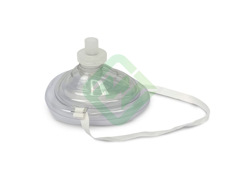 Маска для сердечно-легочной реанимации Медплант СЛР, складная одноразовая, без кислородного порта