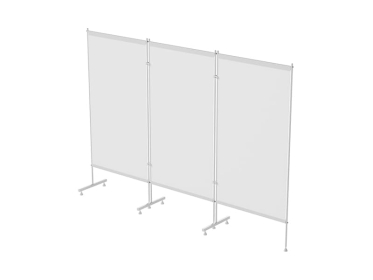 Ширма медицинская трехсекционная ШМ МСК-3301-01