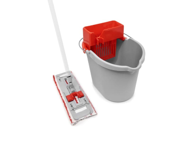 Набор для уборки пола Росмоп Мини К, отжим красный