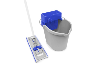 Набор для уборки пола Росмоп Мини С, отжим синий