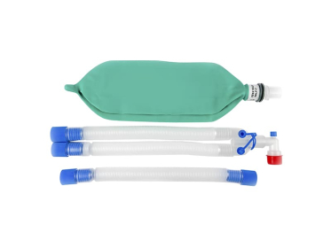 Контур дыхательный Ассомедика 15М/2,4м, детский, конфигурируемый, дыхательный мешок 1 л (5504К)