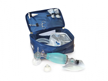 Аппарат дыхательный ручной Медплант АДР-МП-Н 350 мл, неонатальный, многоразовый с аспиратором