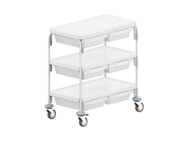 Тележка медицинская внутрибольничная ТБ-01 Кронт 3/6