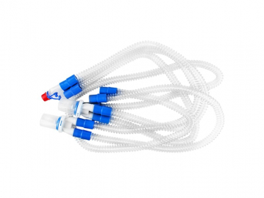 Контур дыхательный Ассомедика 22М/1,8м, взрослый, гладкоствольный, 2 влагосборника (3404Г)