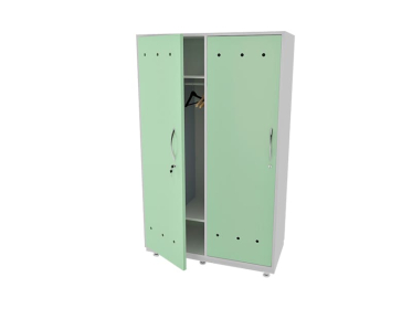 Шкаф медицинский металлический для одежды Артинокс AR-A22