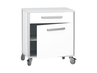 Тумба медицинская подкатная ДМ-3-107-06