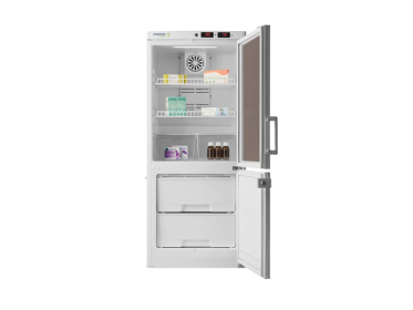 Холодильник лабораторный Позис ХЛ-250 (двери тон. стекло/металл)