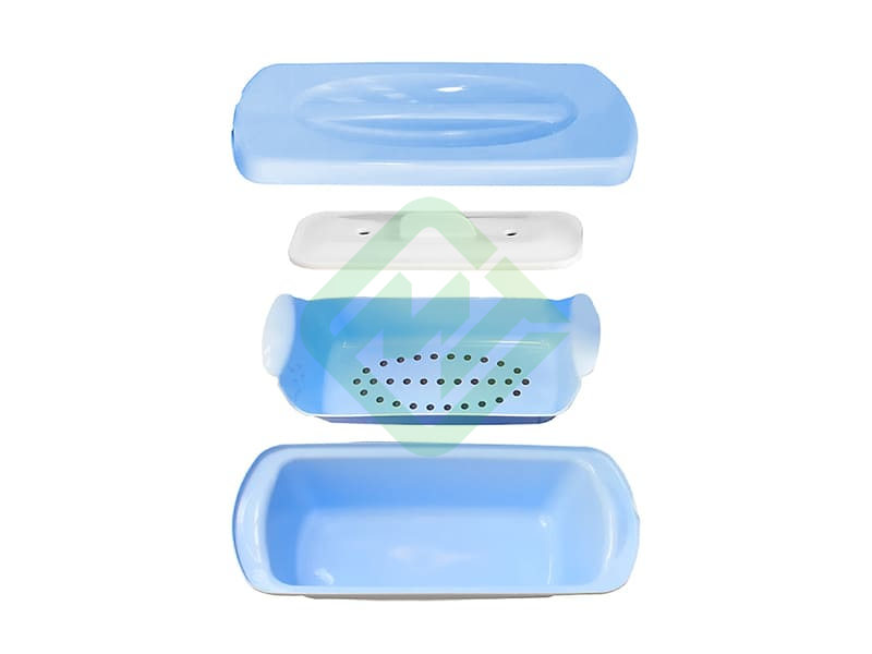 Тележка медицинская для контейнеров ТК-01 Кронт (с контейнерами КДС-3 и КДС-5)